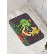 Princess Kissing the Frog Bath Mat