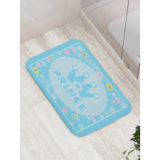 Prince Word with Crown Bath Mat