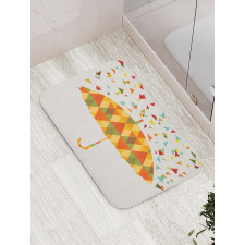 Triangles Umbrella Bath Mat