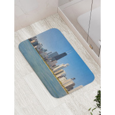 Panorama of Skyscrapers Bath Mat