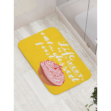 Cupcake Food Art Bath Mat