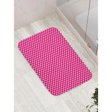 Vivid Girly Themed Bath Mat