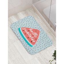 Triangular Slice Seeds Bath Mat