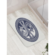 Mystic Yin Yang Bath Mat