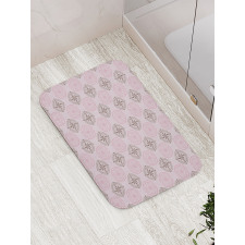 Windroses Pattern Bath Mat