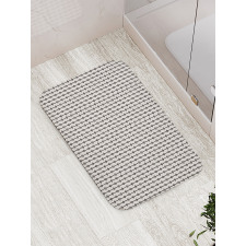 Art Shapes on Lines Bath Mat