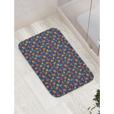 Samba in Rio de Janeiro Bath Mat