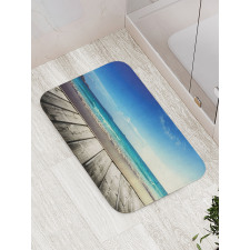 Weathered Beach Waves Bath Mat