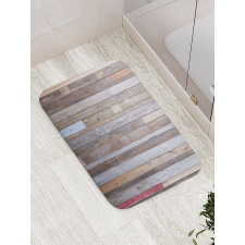 Retro Effect Photograph Bath Mat