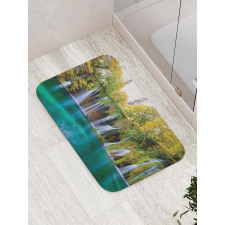 Many Small Waterfalls Photo Bath Mat