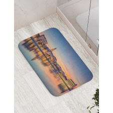 Romantic Sunset Bath Mat