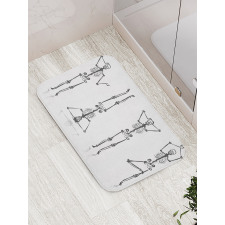 Dancing Halloween Bath Mat