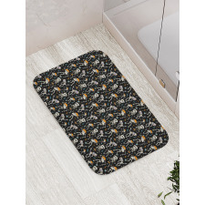 Halloween Party Bath Mat