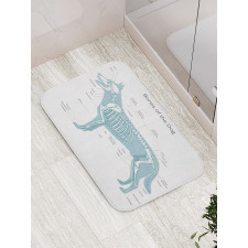 Bones of the Dog Table Bath Mat