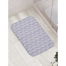 Oriental Pastel Tone Bath Mat