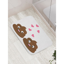 Funny Flirting Bath Mat