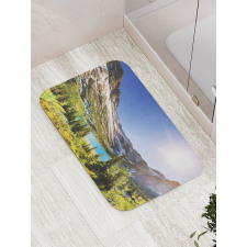 Peaceful Nature Scene Montana Bath Mat