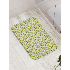 Sombrero Hat Cactus Bottle Bath Mat