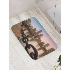 Fan Pier Park Sea Bath Mat