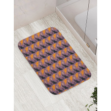 Cats Lover Pattern Bath Mat