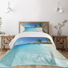 Anse Lazio Beach Surf Bedspread Set