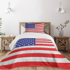 American Freedom Theme Bedspread Set