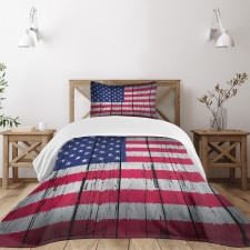 July Fourth Freedom Day Bedspread Set