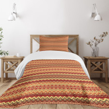 Aztec Folk Ornament Bedspread Set