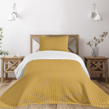 Vibrant Geometric Motif Bedspread Set