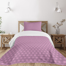 Triangle and Hexagons Art Bedspread Set