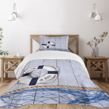 Holiday Seaman Ocean Bedspread Set