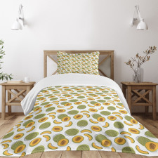 Japanese Melons Bedspread Set