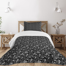 Creative Grunge Toadstools Bedspread Set