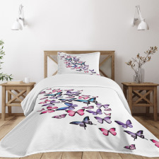 Wings Feminine Bedspread Set