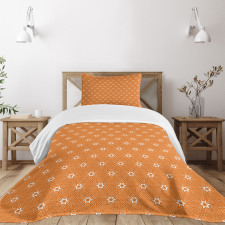 Oriental Ornamental Stars Bedspread Set