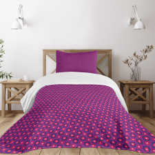 Intricate Modern Circles Bedspread Set