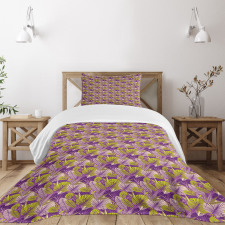 Botanical Leaves Bedspread Set