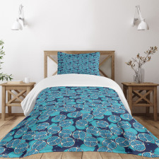 Exotic Pomegranate Bedspread Set