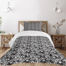 Swirls and Drops Bedspread Set