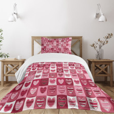 Vintage Geometric Bedspread Set