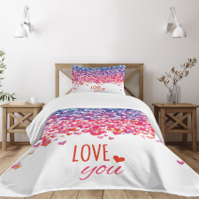 Hearts Love Springtime Bedspread Set
