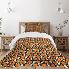 Pumpkin Pattern Bedspread Set