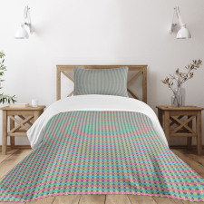 Colorful Moroccan Art Bedspread Set