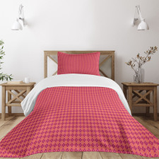 Vivid Lattice Bedspread Set