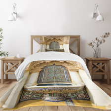 Vintage Eastern Art Bedspread Set