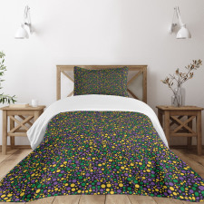 Colorful Spots Bedspread Set