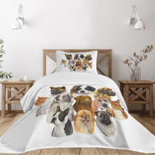 Portraits Breeds Bedspread Set