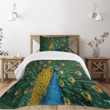 Portrait of the Peacock Bedspread Set