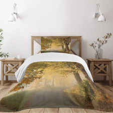 Misty Autumn Morning Bedspread Set