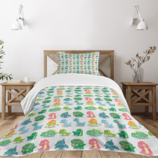 Dinosaur Wild Beast Bedspread Set
